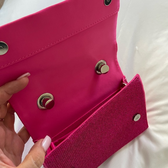 Pink Sparkly Zara Bag - like new - Picture 5 of 8